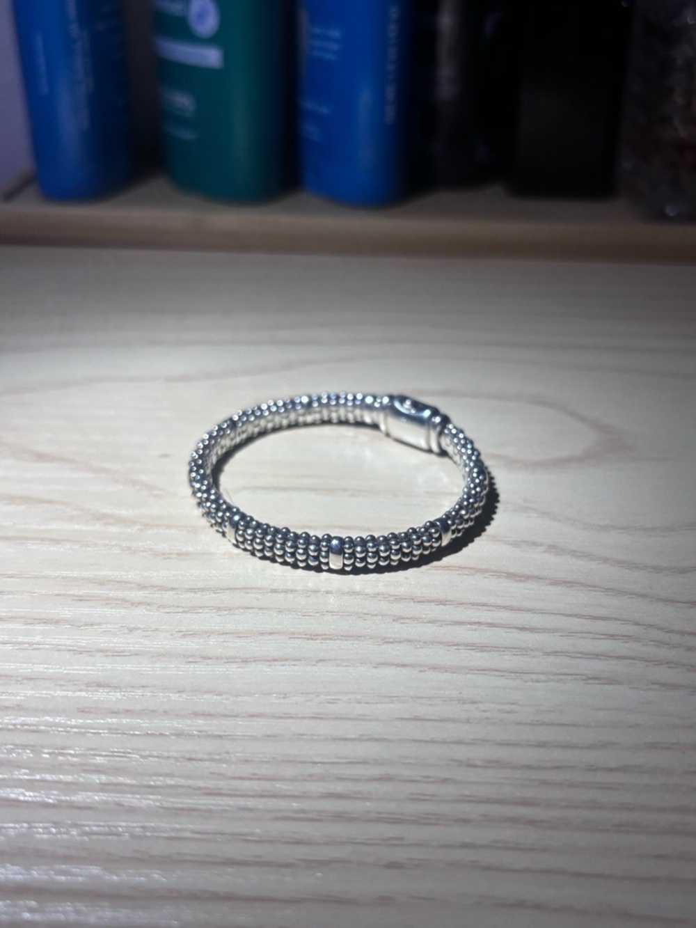 LAGOS Sterling Silver Beaded Women's Bracelet - Picture 2 of 5
